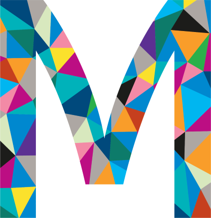 Magellan mosaic M logo